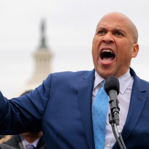 Social media, Team Trump react to Cory Booker’s ‘meltdown’ over Elon Musk’s USAID crackdown