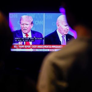 Trump challenges Biden to second presidential debate — but there’s a catch