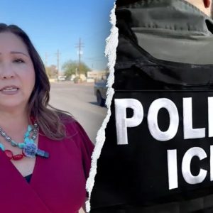 DHS fires back after Dem lawmaker claims she was ‘pushed aside and pepper sprayed’ during ICE raid