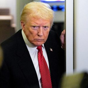 Trump pressed on whether he ordered DOJ to target James Comey, John Bolton, Letitia James