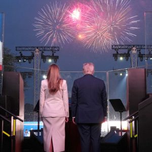 Trump kicks off Fourth of July weekend with symbolic salute to America’s legacy