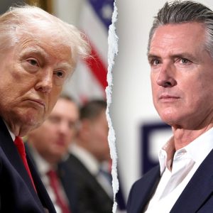 Trump blasts Newsom’s UK pact, warns foreign leaders as 2028 buzz builds