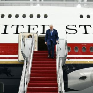 New Air Force One takes flight as Trump unveils revamped presidential aircraft