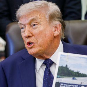 Trump says vandals used chemicals to damage newly renovated reflecting pool near Lincoln Memorial