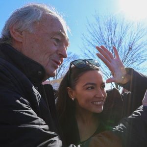 AOC endorses Sen Ed Markey as incumbent faces Dem US Senate primary challenge from Rep Seth Moulton