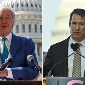 Seth Moulton closing gap on progressive Democrat Ed Markey in Massachusetts Senate primary