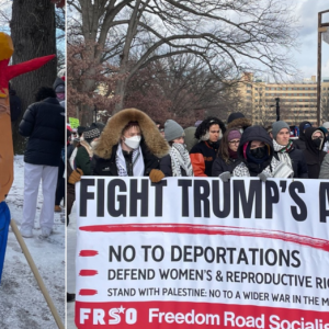 WATCH: Protesters rally against ‘fascist’ Trump as he becomes 47th president: ‘Socialism beats fascism’