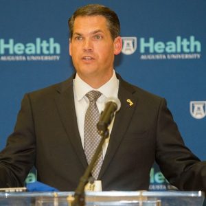 Ex-GOP official turned Democrat targets Trump in battleground state gubernatorial campaign launch