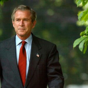 George Bush welcomes top officials to his home state for 9/11 remembrance on 25th anniversary of attacks