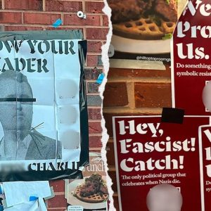 Georgetown acts quickly after disturbing flyers reemerge on campus mocking Charlie Kirk: ‘Rest in p-ss’