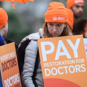 England’s resident doctors to strike for five days