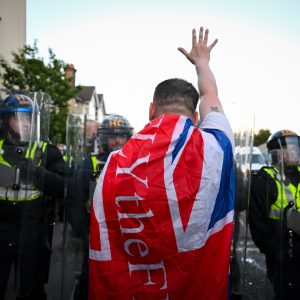 UK minister condemns violent protests against student’s murder