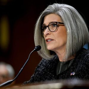 Senate Republican DOGE leader Joni Ernst faces first Democratic challenger in 2026 race