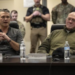 Hegseth declares ‘new era’ under Trump in visit to southern border in Texas