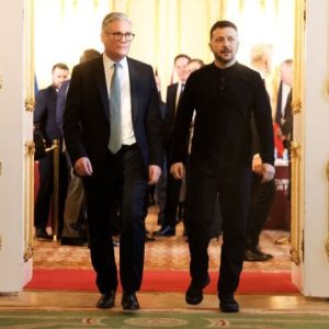UK prime minister lays out Ukraine peace deal framework as Zelenskyy responds to resignation calls