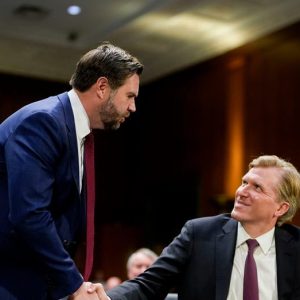 Vance visits Capitol Hill to urge senators to confirm Elbridge Colby for Pentagon No. 3 post