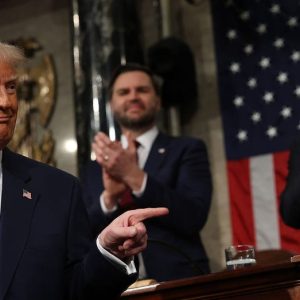 Democrats turn on each other over Trump address stunts