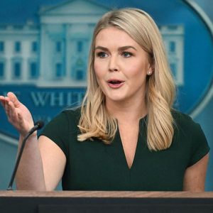 White House press secretary says Statue of Liberty going nowhere, replies to French politician