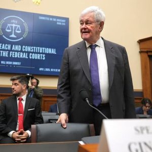 Wave of court orders blocking Trump’s agenda are a ‘judicial coup d’etat,’ Gingrich says