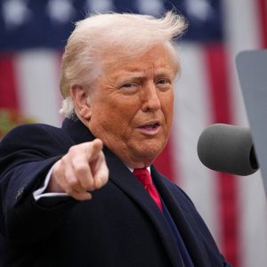 Trump urges Americans to ‘hang tough’ on tariffs plan as markets tumble