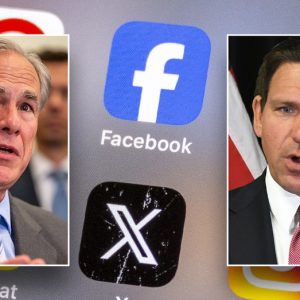 Supreme Court dismisses state challenges to red state restrictions on social media platforms