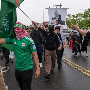 Anti-Israel protesters who wave flags linked to terror groups could be jailed if NY law passes