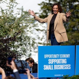 Harris touts her work on the economy, but what has she actually done for small businesses?