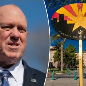 WATCH: Trump’s border czar gets GOP cheers, Democratic tears at Arizona state Capitol