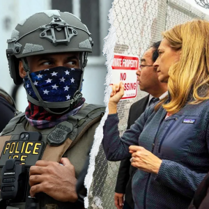Anti-ICE agitator screams ‘I’ll kill your whole f- family’ day after Dem gov praises ‘peaceful protesting’