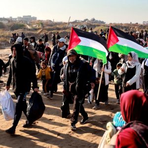 A historic spectacle: The return to north Gaza