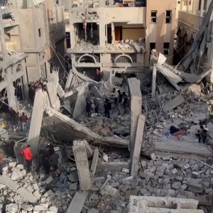 Palestinians in distress after Israeli attack in Khan Younis