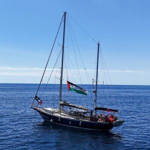 Freedom Flotilla issues distress signal after drone circles overhead