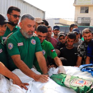 Israeli attack kills three paramedics in Gaza City