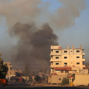 Israeli forces bomb Syrian military after sectarian fighting