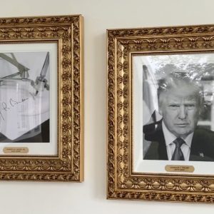 Trump puts photo of Biden autopen in White House ‘Walk of Fame’