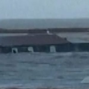 House filmed floating to sea after Typhoon Halong hits Alaska’s coast