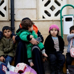 Thousands of Syrian refugees flee Lebanon after Israeli strikes