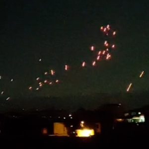 Anti-aircraft fire seen in eastern Lebanon amid Israeli incursion