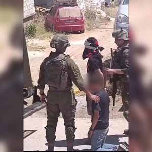 Israeli forces arrest two children in occupied West Bank village