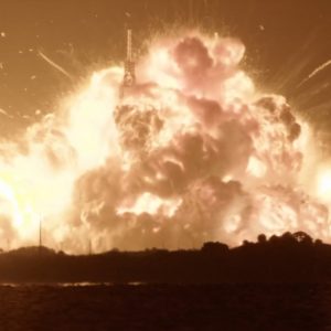 Blue Origin rocket explodes on launch pad during test