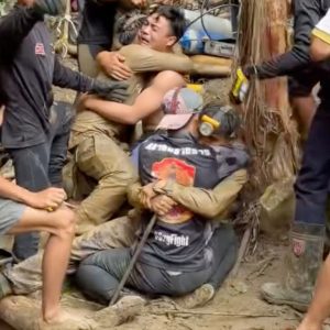 Emotional scenes as more survivors pulled from flooded Laos cave