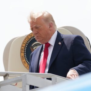 Trump hails jobs surge, says Iran talks ‘going well’
