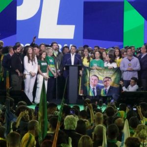 Flavio Bolsonaro launches Brazil presidential bid with Milei support