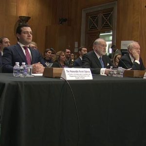 Anti-Israel protesters interrupt Huckabee hearing, attack Trump nominee’s faith