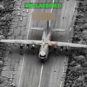US destroys aging Iranian warplanes, video shows