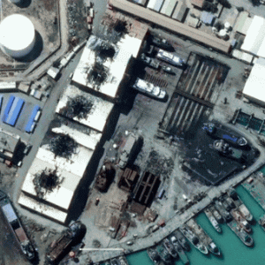 Before-and-after satellite imagery offers a rare look at damage inside Iran