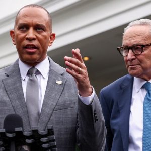 House Dems clash over Schumer-Trump deal as Jeffries blasts lack of ICE reforms