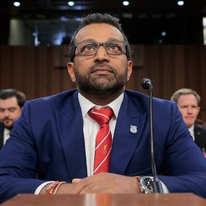 Left-wing group chases proof of Kash Patel’s alleged ‘excessive drinking’ as Dems eye FBI director’s ouster