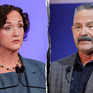 GOP candidate Bianco’s two-word jab at Katie Porter draws gasps from California debate audience