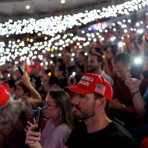Red hats and chants of ‘USA’ mark vigil honoring slain conservative leader Charlie Kirk: ‘Act’